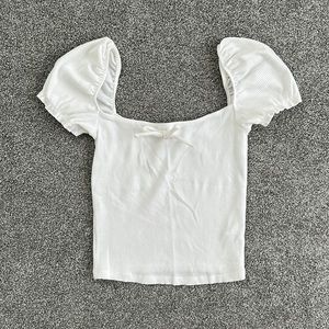 Sunday Best Cap Sleeve crop top